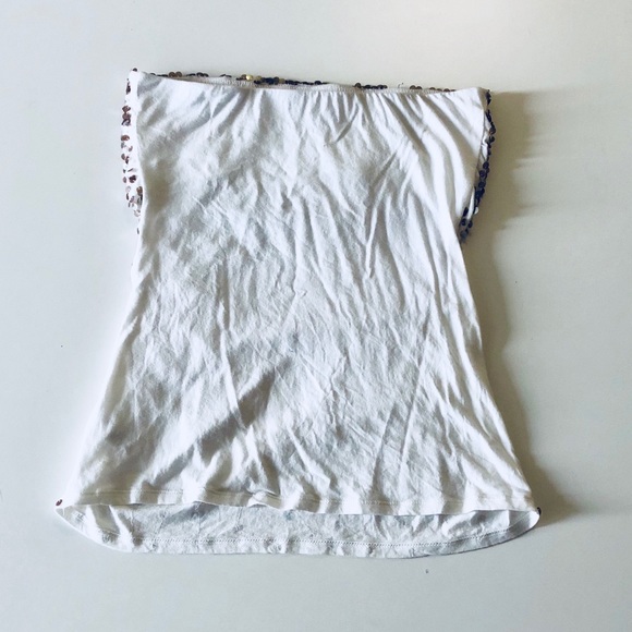 Express Sequin Tube Top - Picture 2 of 3